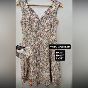 All That Jazz Pastel Floral Dress